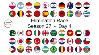ELIMINATION LEAGUE COUNTRIES season 27 day 4