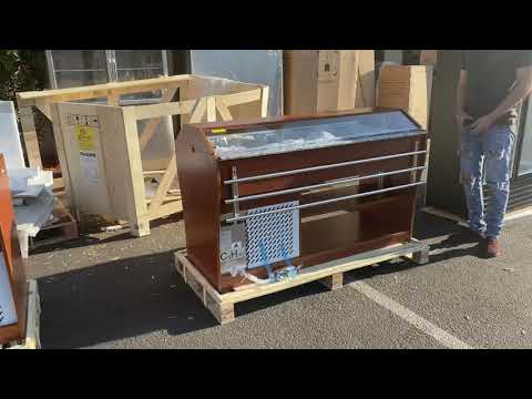 refrigerated cold portable cold food display sandwich prep buffet table food serving table tables