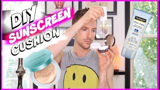How To Diy Sunscreen Cushion Compact ... Summer Life Hack