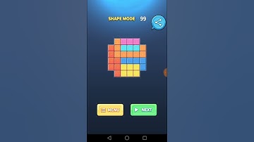 Block Puzzle King Shape Mode Level 99 Walkthrough Solution