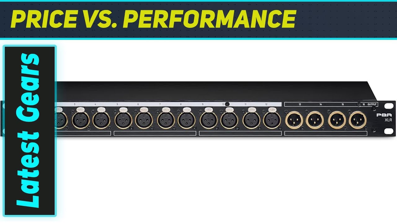 Коммутационная панель Black Lion Audio PBR XLR: коммутация профессионального уровня