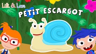 Vignette de la vidéo "PETIT ESCARGOT porte sur son dos sa maisonnette comptine"