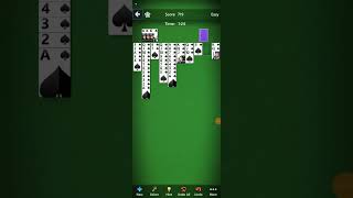 solitaire 1990 spider solitaire 1 suit 1 min 51 sec