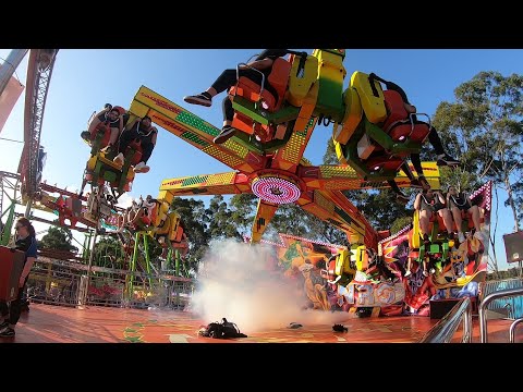 Rides at the 2019 Sydney Royal Easter Show HD