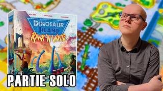 DINOSAUR ISLAND RAWR 'N WRITE - Retour sur mon tout PREMIER Roll & Write ! - Partie SOLO & AVIS