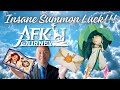 Insane summon luck hewynn paragon 1 afk journey