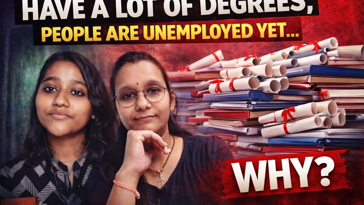 Having alot of degrees people are unemployed yet .why,?