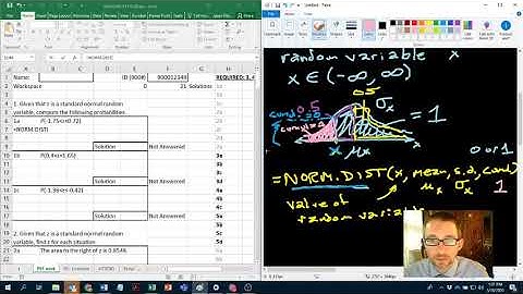 Excel and the normal distribution - NORM.S.DIST (finding p given z)