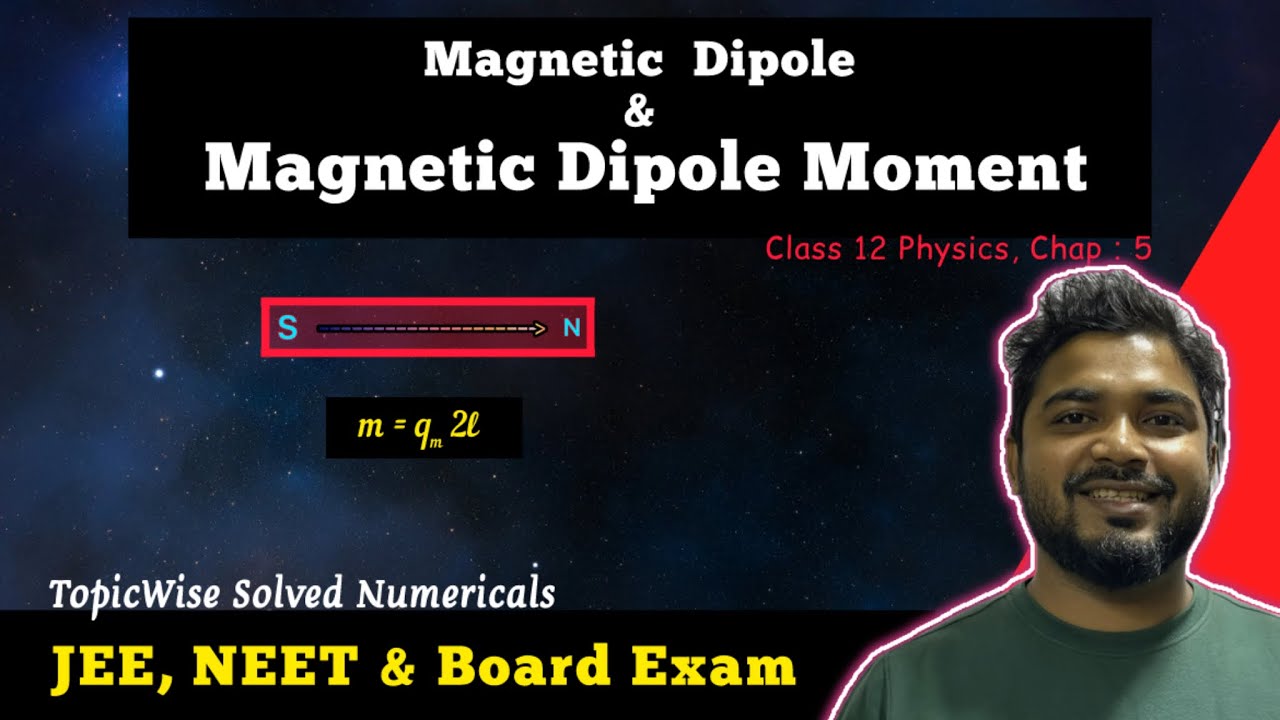 Lec 2 : Magnetic dipole & Magnetic dipole moment || Class 12 physics ...