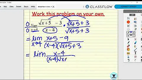 Calculus Finding Limits with Algebraic Techniques