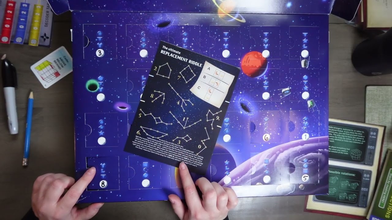 Not the spatial reasoning puzzle! | Exit the Game Advent Calendar Day 8