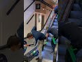 Window Cleaner S Clever Way Of Cleaning Escalators 