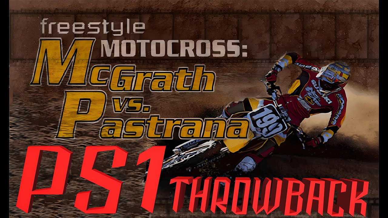 Manuel D'Instructions ONLY - Jeu Motocross McGrath Vs Pastrana Sur Sony PlayStation 1 (PS1)