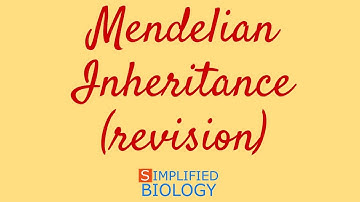 MENDELIAN INHERITANCE (REVISION) for NEET, AIIMS, AIPMT, JIPMER, PREMED
