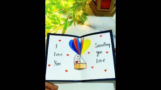 Handmade cards for your loved ones | easy gift card#shortsfeed #diy#handmade #giftideas #craft #art