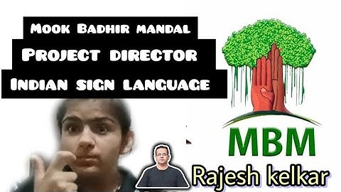 Story Experience In Life :-  Rajesh ketkar [Project Director] Indian sign language || Part 1