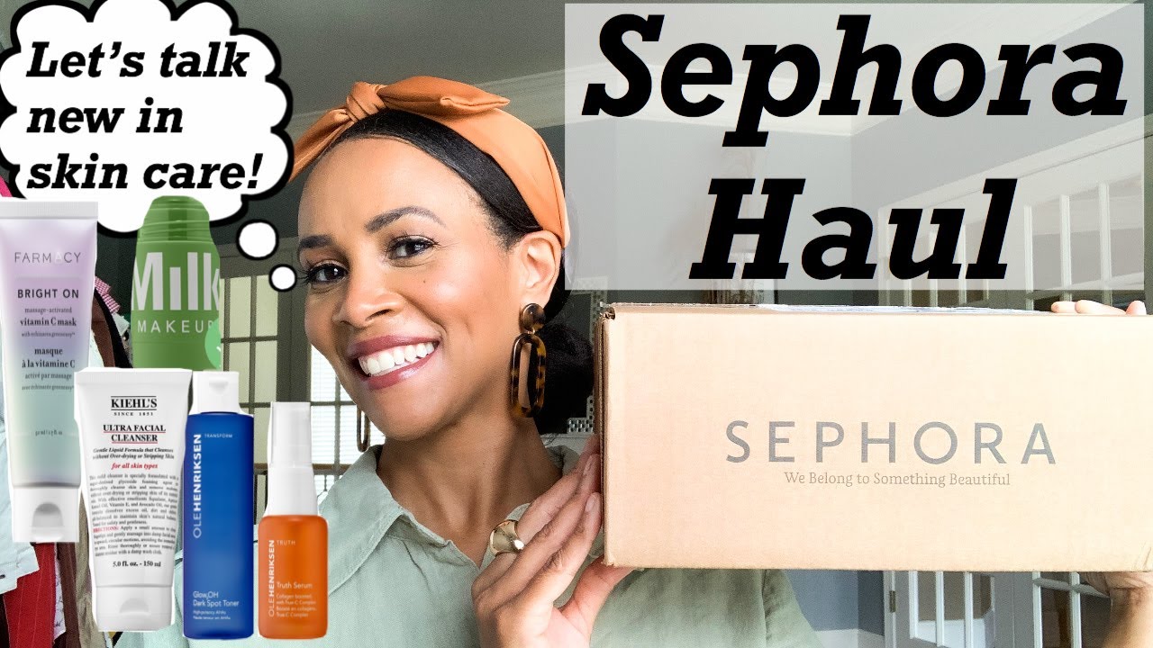SEPHORA HAUL JUNE 2020 | SEPHORA VIB SALE 2020 | NEW IN SKIN CARE HAUL | by CRYSTAL MOMON
