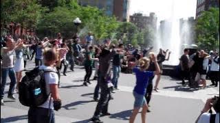 Proposal in Washington Square Park