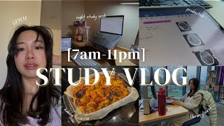 7am11pm Productive Study vlog of a Medical Student