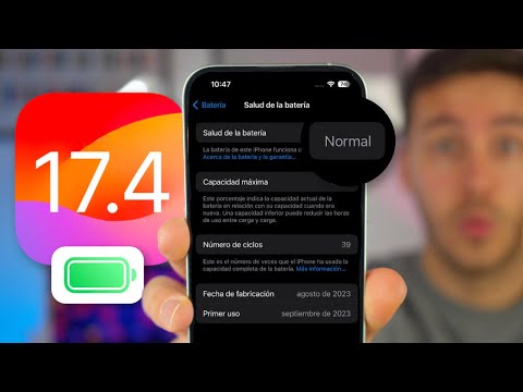 iOS 17.4 cambiará la BATERÍA de tu iPhone para SIEMPRE 🔋