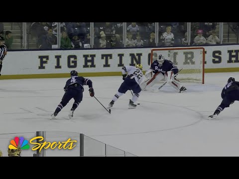 Robert Morris vs. Notre Dame | COLLEGE HOCKEY HIGHLIGHTS | 10/25/25 | NBC Sports