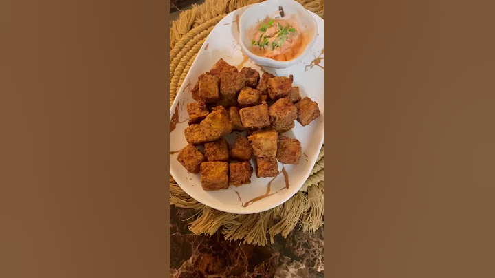 How to make Crispy Air Fried Tofu?