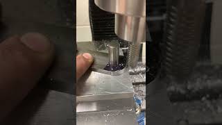 Learning to make a radial cut without a rotary table…