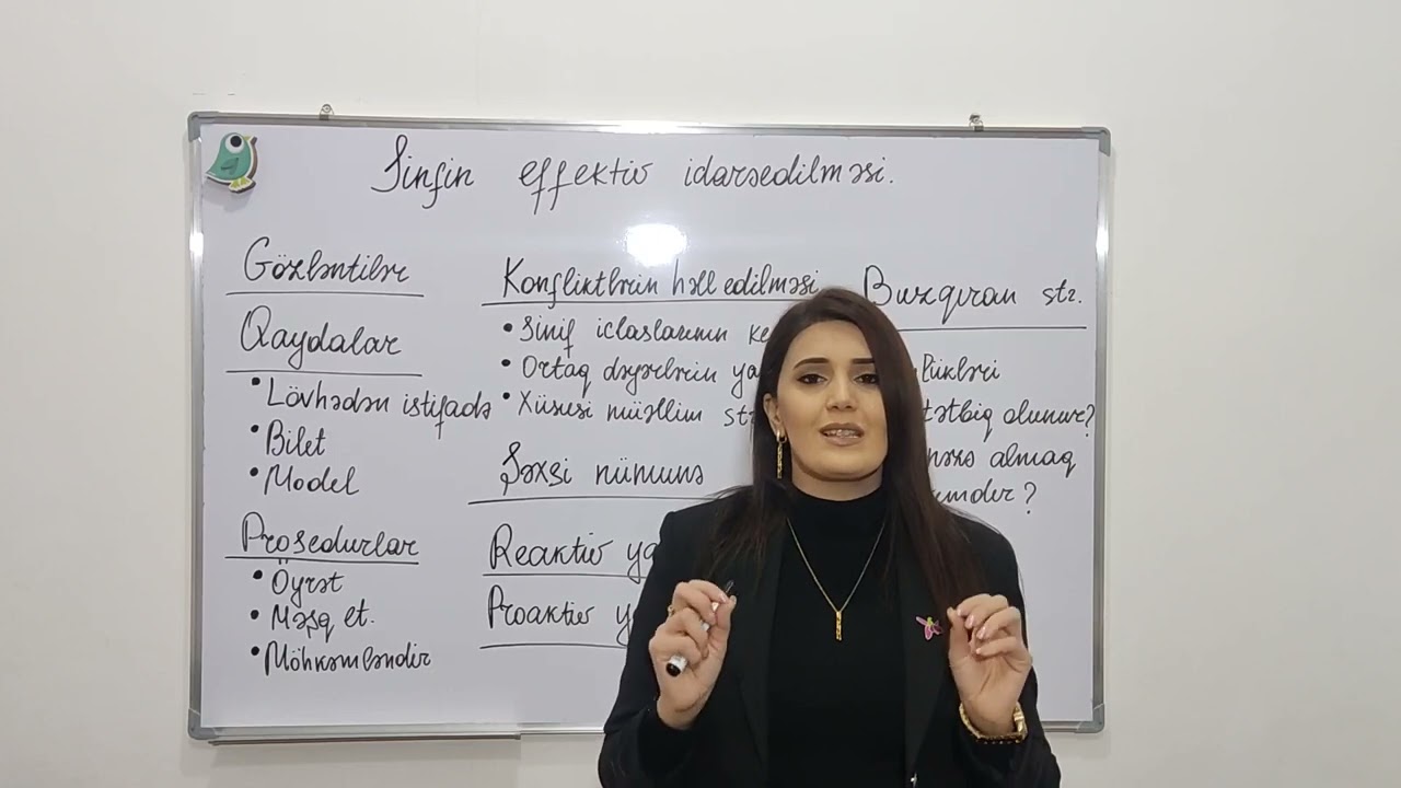 Sinfin effektiv idarəedilməsi-Gülanə Hüseynova, MHM TƏDRİS MƏRKƏZİ