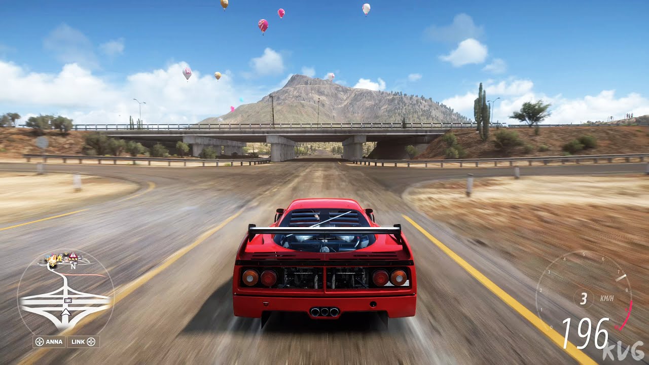 Forza Horizon 5 - Ferrari F40 Competizione 1989 - Open World Free Roam Gameplay (XSX UHD) [4K60FPS]