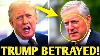 Mark Meadows STABS Trump IN BACK as Prosecutors GET REVENGE!!