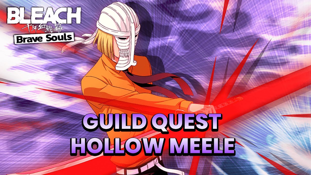 BEATING RANGED HOLLOW GUILD QUEST WITH A 1/5 TEAM! Bleach: Brave Souls! 