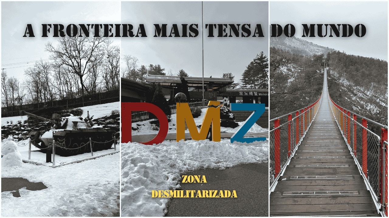A Fronteira MAIS TENSA do Mundo - Como é visitar a DMZ na Coreia do Sul