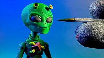 Making Flexi Alien - Anycubic - Resin 3D Printing