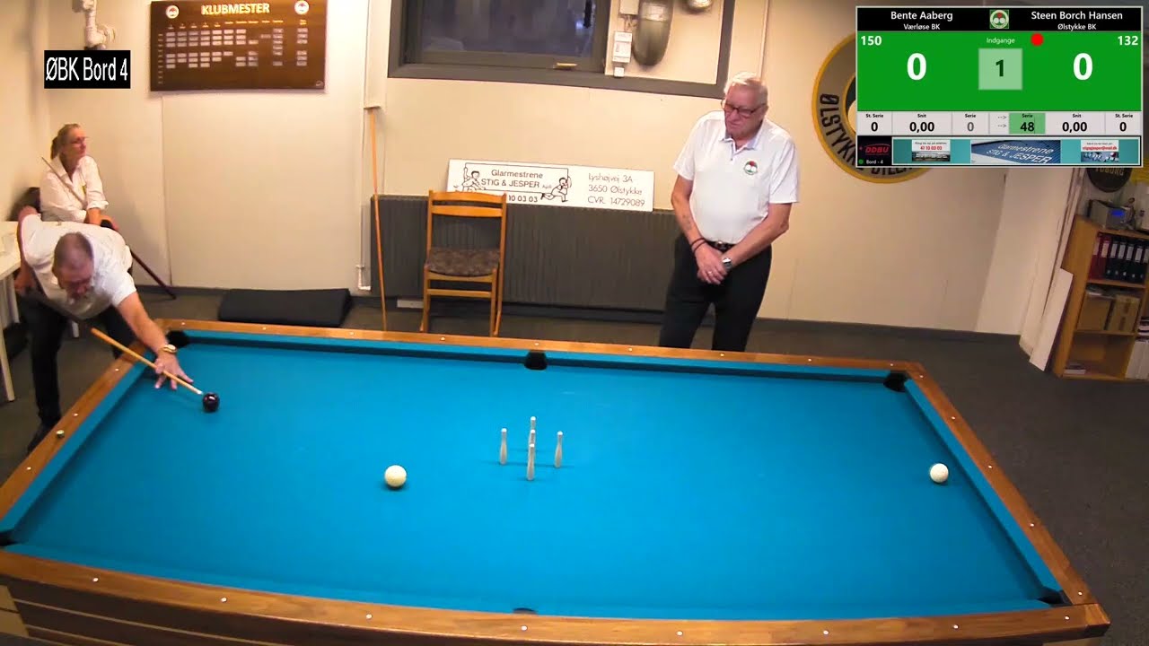bord 4 Bente Aaberg Værløse vs Steen Borch Hansen ØBK serie 3