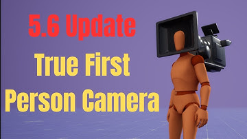 True First person Camera in GASP Unreal Engine 5.6