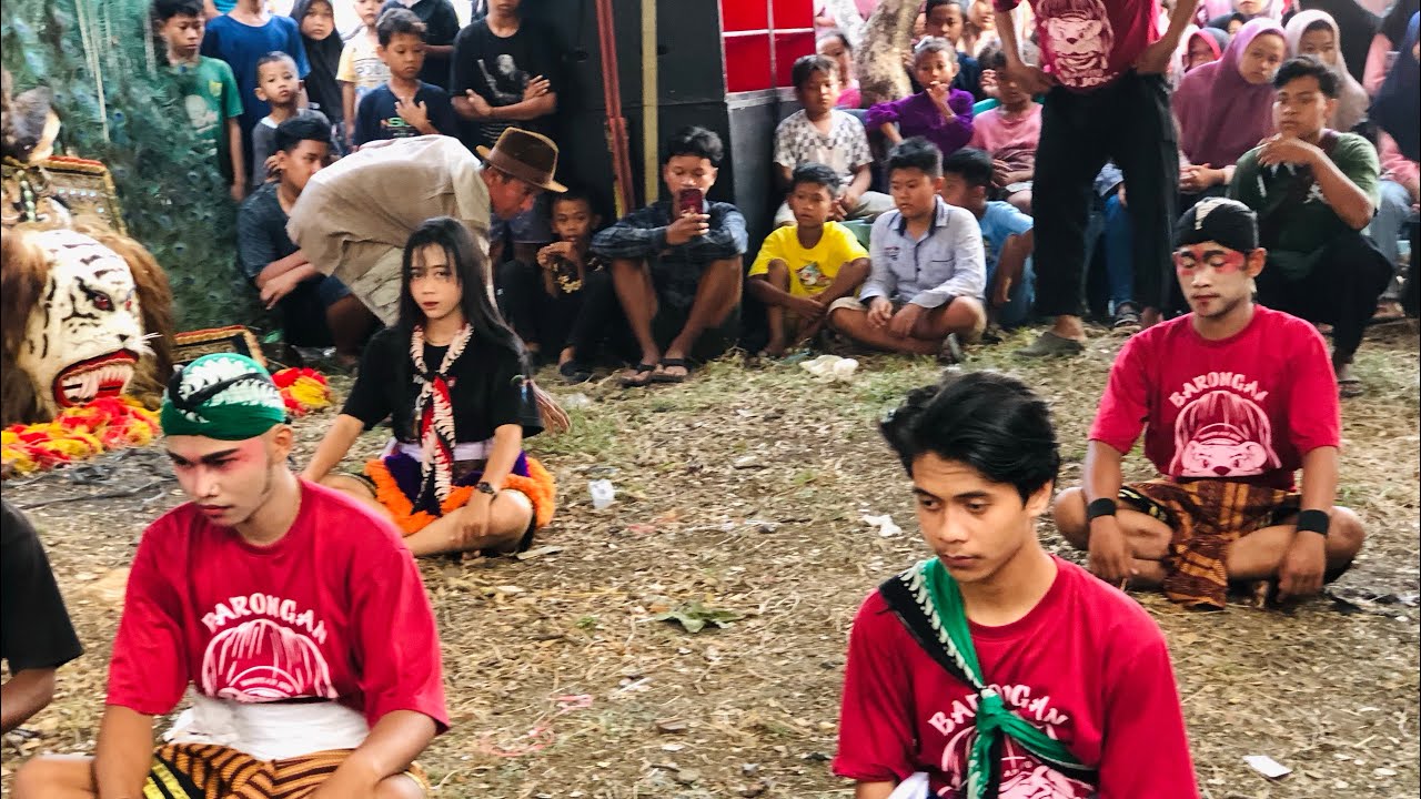 AKSI KEREN‼️BARONGAN WAHYU AJI JOYO DI DESA GANDOK WONOSALAM