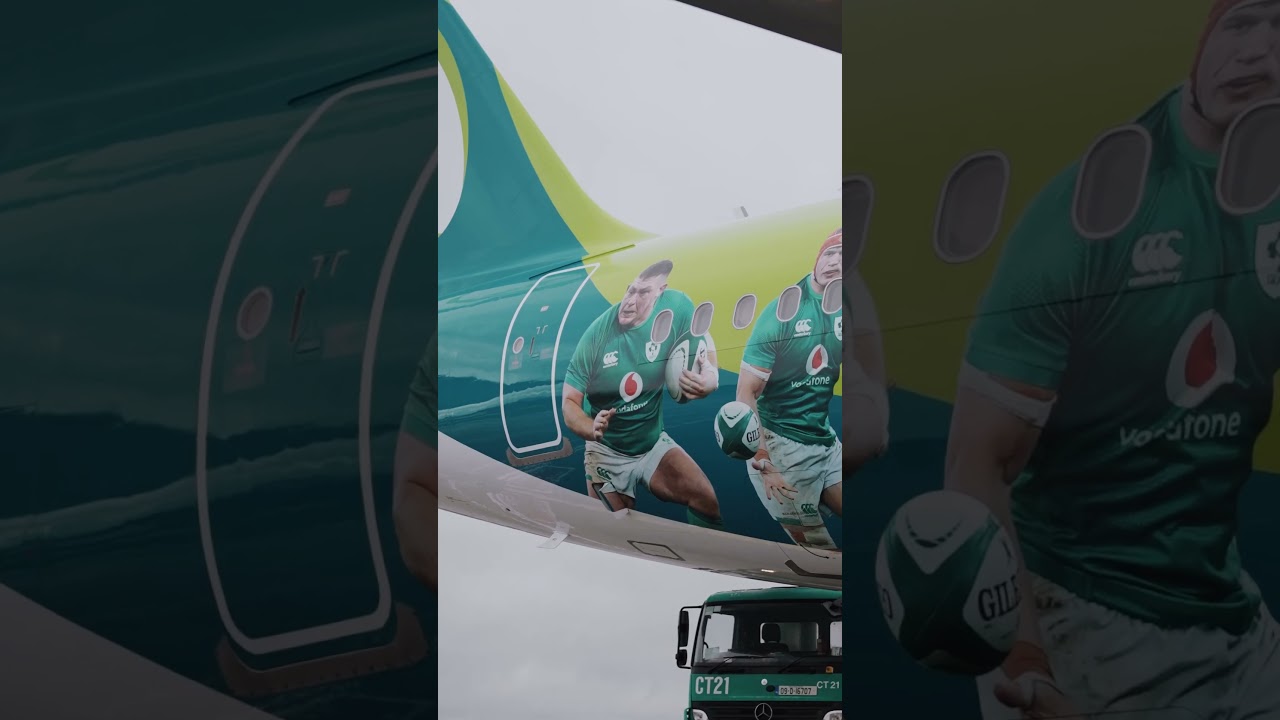 ‘The big Mayo head on you’ ☘️☘️ Earlier today in Dublin Airport… | Aer Lingus