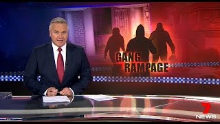 African Gang Reigning Night Terror, Continues.(Melbourne) Seven + Nine News