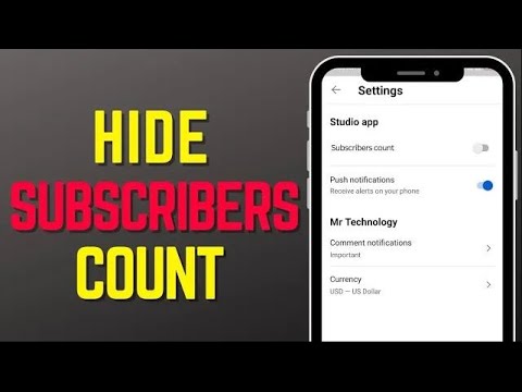How to Hide Subscribers Count on YouTube in 2023 | Hide Number of ...