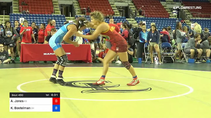 127 Lbs Cons 32 2 Abbie Jones Kansas Vs Kendall Bo...