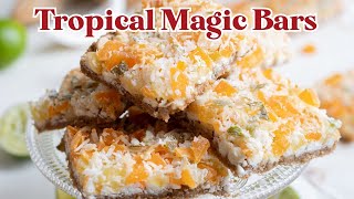 Tropical Magic Bars | Cookie Bars