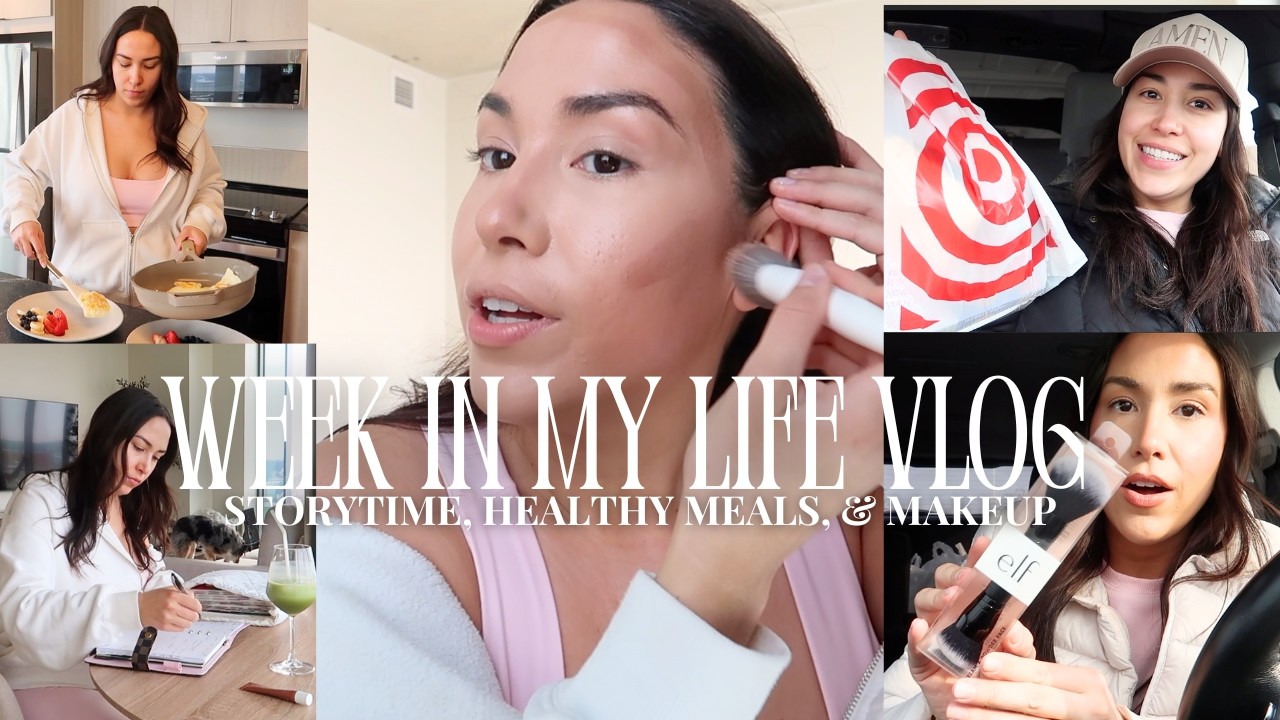 Valentines Haul, Locked Out at Midnight Story Time, Healthy Fridge Restock, Easy Meal Ideas