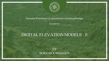 Digital Elevation Models - Part 2 | Bodo Bookhagen