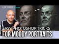 Easy Photoshop Tricks for Moody Portrait Photography