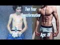 Dilan Platts 2 Year Natural Body Transformation 17-19