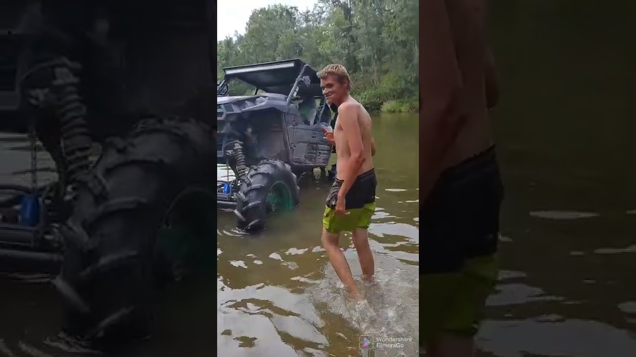 RANCHO broke wrecked destroyed teryx750 teryx an Toyota axles great day sunk honda send it...