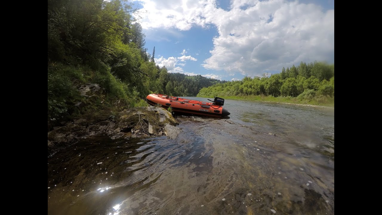 По Горной Шории на водомете. Река Ортон, приток Мрассу