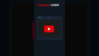 Youtube Logo CSS! 🤩 Easy Trick #shorts #css #ytshorts
