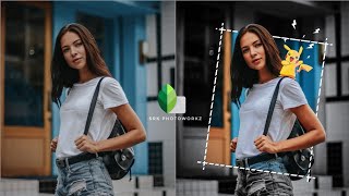 Trending 3d frame pikachu photo editing | snapseed photo editing tutorial screenshot 1