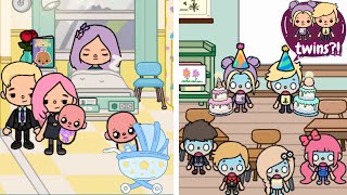 Baby Girl Was Separated From Her Twin Brother | Toca Life Story | Toca Boca
